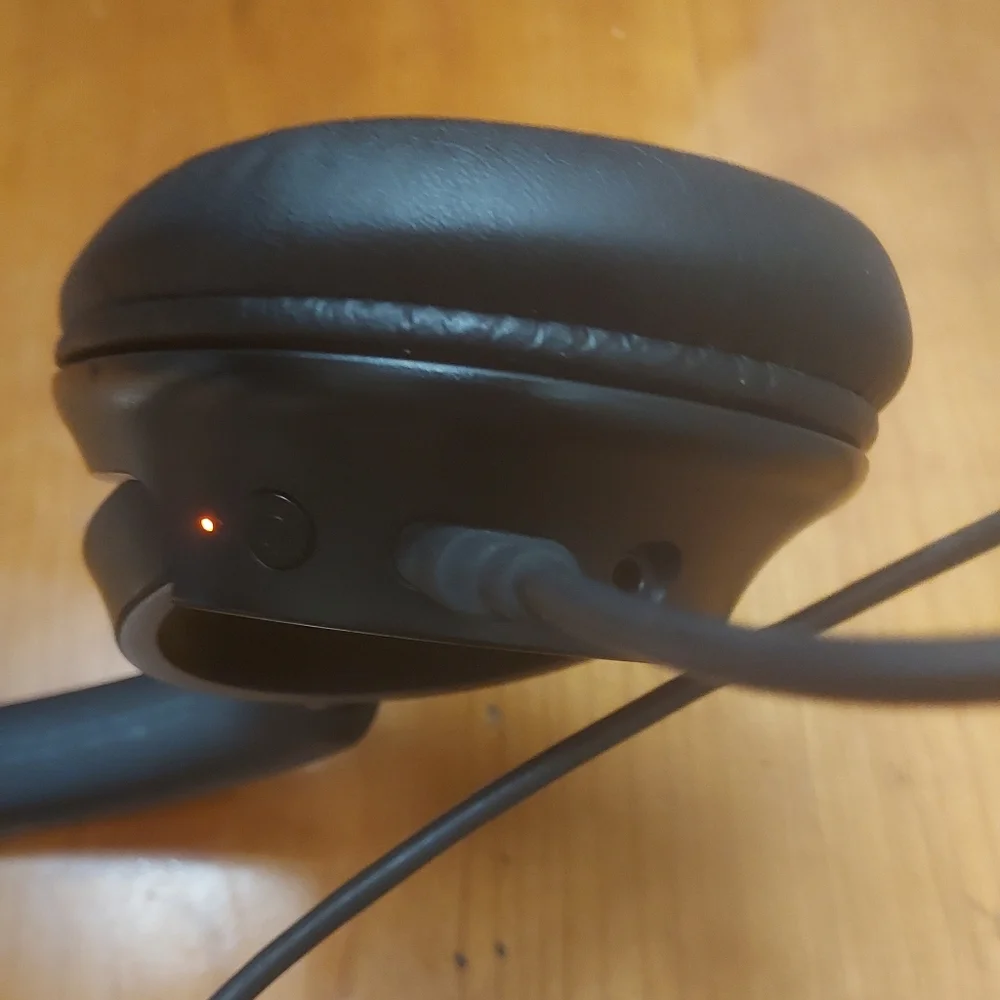 Sony Black Over-Ear Wireless Headphones